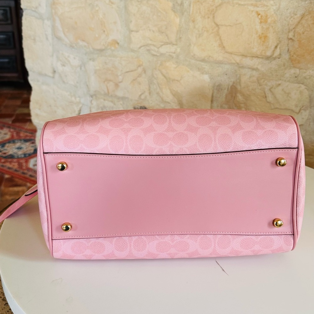 Coach large Rowan satchel  Pink Satchel and Wallet Set - Picture 12 of 16